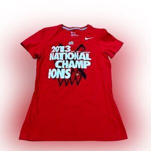 Womens Nike Louisville Cardinals 2013 Championship Tshirt